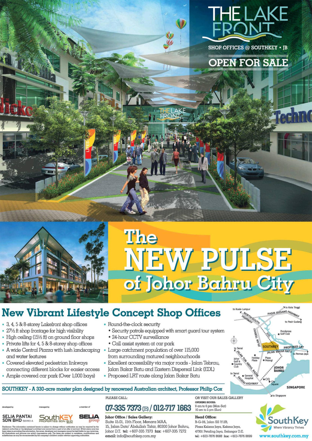 Advertisement: The Lake Front Shop Offices @ Southkey, Johor Bahru Advertisement: The Lake Front Shop Offices @ Southkey, Johor Bahru